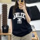 [홍콩명품.CELINE] 셀린느 25SS 로고 프린트 반팔 티셔츠 (2컬러), BM19639, KB, 홍콩명품의류,구매대행,온라인명품