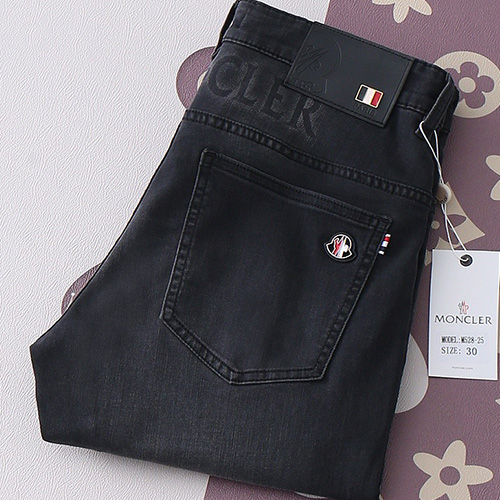 [홍콩명품.MONCLER] 몽클레어 25SS 로고 데님 팬츠 진 청바지 (블랙), BM19654, HH, 홍콩명품의류,구매대행,온라인명품