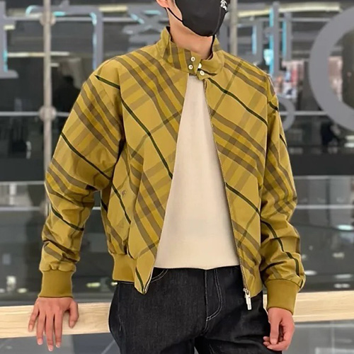 [홍콩명품.Burberry] 버버리 25SS 로고 체크패턴 봄버 자켓 (2컬러), BM19788, KB, 홍콩명품의류,구매대행,온라인명품