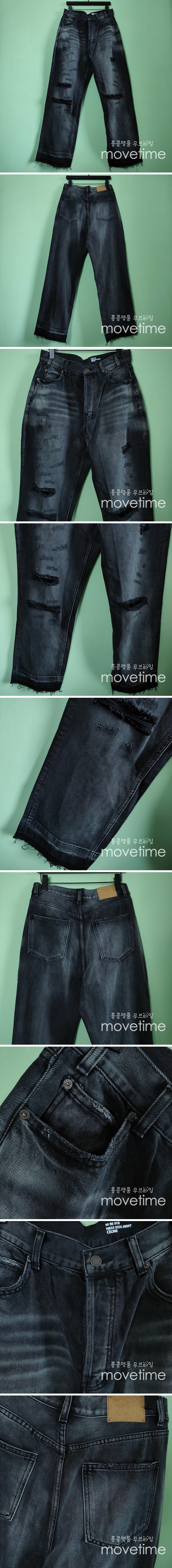 [홍콩명품.CELINE] 셀린느 25SS 로고 빈티지 오버핏 데님 팬츠 진 청바지 (블랙), BM19853, JL, 홍콩명품의류,구매대행,온라인명품