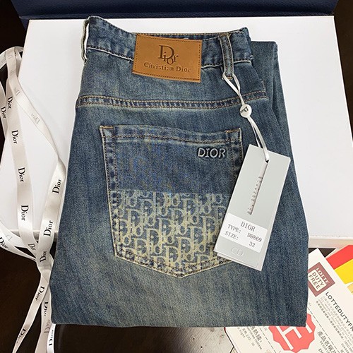 [홍콩명품,Christian Dior] 디올 25SS 로고 데님 팬츠 진 청바지, BM19961, S1F, 홍콩명품의류,구매대행,온라인명품