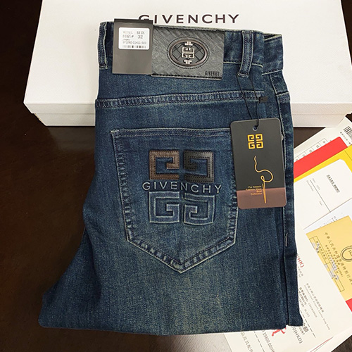 [홍콩명품.GIVENCHY] 지방시 25SS 로고 데님 팬츠 진 청바지, BM19963, S1F, 홍콩명품의류,구매대행,온라인명품