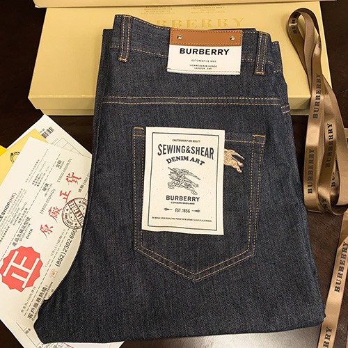 [홍콩명품.Burberry] 버버리 25SS 로고 데님 팬츠 진 청바지, BM19970, S1F, 홍콩명품의류,구매대행,온라인명품