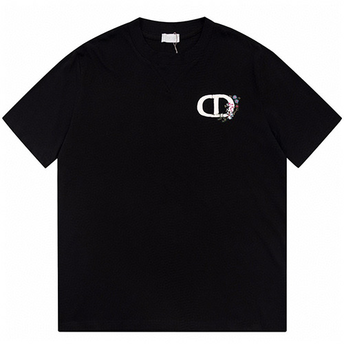 [홍콩명품,Christian Dior] 디올 25SS CD로고 자수 반팔 티셔츠 (2컬러), BM19986, S1F, 홍콩명품의류,구매대행,온라인명품