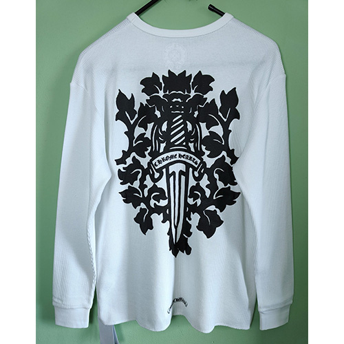 [홍콩명품.Chrome Hearts] 크롬하츠 25SS 로고 프린트 긴팔 티셔츠 (2컬러), BM20035, JL, 홍콩명품의류,구매대행,온라인명품