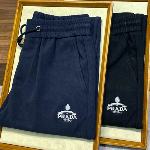 [홍콩명품,PRADA] 프라다 25SS 로고 자수 조거 팬츠 바지 (2컬러), BM20066, G5, 홍콩명품의류,구매대행,온라인명품