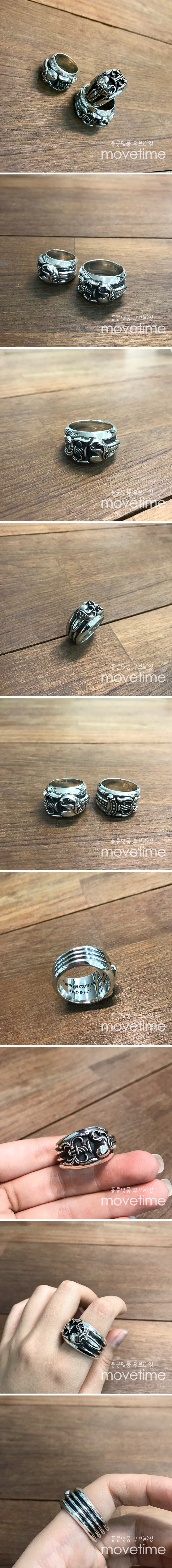 [가격문의][홍콩명품.Chrome Hearts] 크롬하츠 25SS 로고 925실버 링 반지, ET2814, CR1, 홍콩명품의류,구매대행,온라인명품