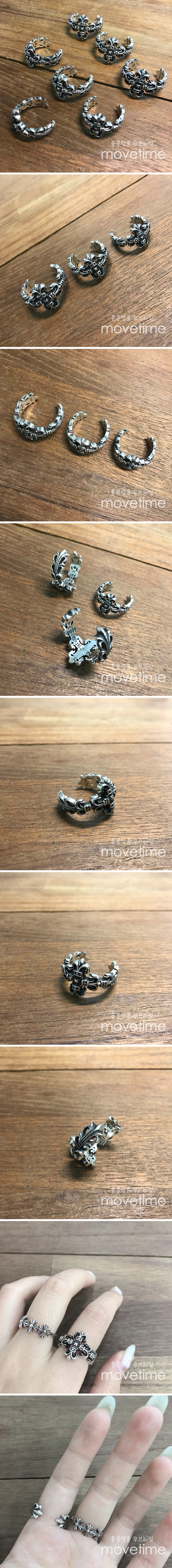 [가격문의][홍콩명품.Chrome Hearts] 크롬하츠 25SS 로고 925실버 링 반지, ET2816, CR1, 홍콩명품의류,구매대행,온라인명품