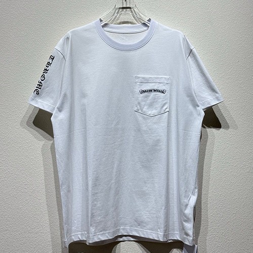 [홍콩명품.Chrome Hearts] 크롬하츠 25SS 로고 포켓 반팔 티셔츠 (2컬러), BM20254, KB, 홍콩명품의류,구매대행,온라인명품