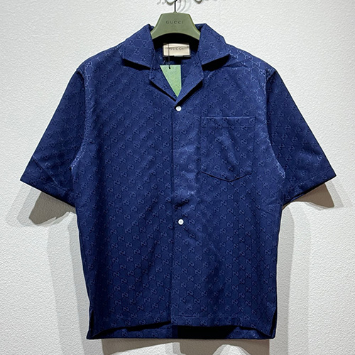 [홍콩명품.Gucci] 구찌 25SS 로고 GG수프림 파자마 반팔 티셔츠 + 쇼츠 반바지 상하의 세트 (2컬러), BM20263, KB, 홍콩명품의류,구매대행,온라인명품