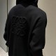 [홍콩명품.LOEWE] 로에베 25SS 로고 Anagram 울 후드 집업 자켓 (블랙), BM20333, JL, 홍콩명품의류,구매대행,온라인명품