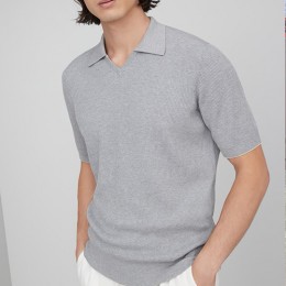 [홍콩명품.Brunello Cucinelli ] 브루넬로 쿠치넬리 25SS 로고 카라 폴로 니트 반팔 티셔츠 (3컬러), BM20495, B&G, 홍콩명품의류,구매대행,온라인명품