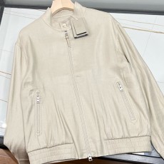 [홍콩명품.TOM FORD] 톰포드 25SS 로고 터틀넥 린넨 봄버 자켓 (베이지), BM20508, B&G, 홍콩명품의류,구매대행,온라인명품