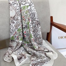 [홍콩명품,Christian Dior] 디올 25SS 로고 Around the World 90-90 실크 스카프 머플러 (아이보리), ET2898, JX, 홍콩명품의류,구매대행,온라인명품
