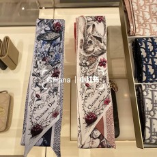 [홍콩명품,Christian Dior] 디올 25SS 로고 Twilly 6-105 실크 스카프 머플러 (2컬러), ET2907, JX, 홍콩명품의류,구매대행,온라인명품
