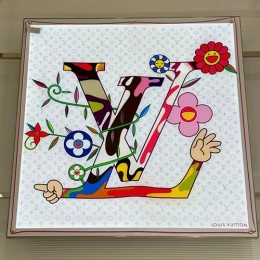 [홍콩명품.LOUIS VUITTON] 루이비통 25SS 로고 모노그램 Superflat 90-90 실크 스카프 머플러 (2컬러), ET2943, JX, 홍콩명품의류,구매대행,온라인명품