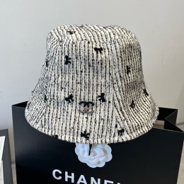 [홍콩명품.CHANEL] 샤넬 25SS 로고 패턴 벙거지 모자 57cm (화이트), CA0276, JX, 홍콩명품쇼핑몰,인터넷명품,온라인명품사이트,남자명품,해외직구