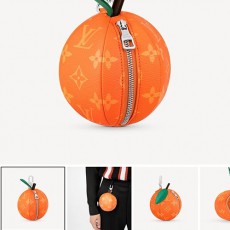 [홍콩명품.LOUIS VUITTON] 루이비통 25SS 로고 모노그램 Orange Pouch 키홀더 키링 백참 (오렌지), ET3023, JX, 홍콩명품의류,구매대행,온라인명품
