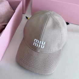 [홍콩명품,MIU MIU] 미우미우 25SS 로고 자수 볼캡 모자 (베이지), CA0322, 홍콩명품쇼핑몰,인터넷명품,온라인명품사이트,남자명품,해외직구