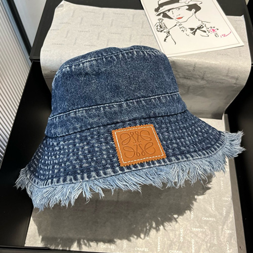 [홍콩명품.LOEWE] 로에베 25SS 로고 데님 벙거지 모자 57cm, CA0349, 홍콩명품쇼핑몰,인터넷명품,온라인명품사이트,남자명품,해외직구