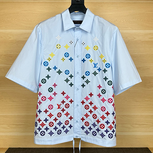 [홍콩명품.LOUIS VUITTON] 루이비통 25SS 로고 모노그램 반팔 남방 셔츠 (2컬러), BM20618, JU, 홍콩명품의류,구매대행,온라인명품
