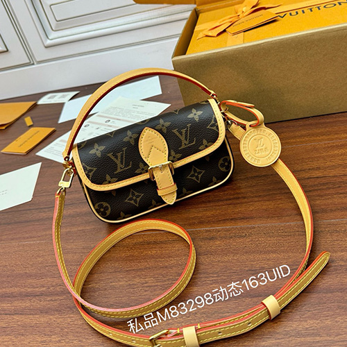 [홍콩명품.LOUIS VUITTON] 루이비통 25SS 로고 나노 다이앤 모노그램 토트 숄더 크로스백 M83298, BGM4697, BDA, 홍콩명품가방,명품쇼핑몰,크로스백,핸드백,구매대행