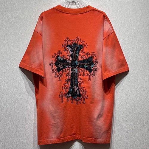 [홍콩명품.Chrome Hearts] 크롬하츠 25SS 로고 그래픽 빈티지 반팔 티셔츠 (3컬러), BM20704, KB, 홍콩명품의류,구매대행,온라인명품