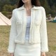 [홍콩명품.CHANEL] 샤넬 25SS 로고 여성 카라 트위드 자켓 (2컬러), BM20768, PG, 홍콩명품의류,구매대행,온라인명품