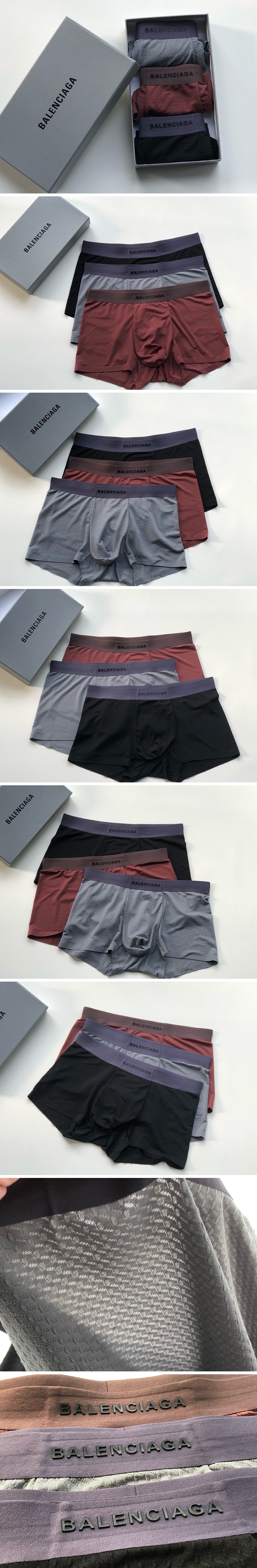 [홍콩명품.BALENCIAGA] 발렌시아가 25SS 로고 남성 팬티 드로즈 3종,  ET3038, JQ, 홍콩명품의류,구매대행,온라인명품