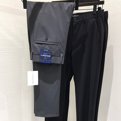 [홍콩명품.FERRAGAMO] 페레가모 25SS 로고 정장 팬츠 바지 (2컬러), BM20881, JQ, 홍콩명품의류,구매대행,온라인명품