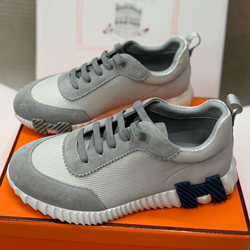 [홍콩명품.Hermes] 에르메스 25SS 로고 바운싱 스니커즈 운동화 (그레이), SE4970, H3, 명품스니커즈,운동화,구두,로퍼,하이탑,신발