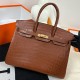 [가격문의][홍콩명품.Hermes] 에르메스 25SS 로고 Birkin35 토트백 핸드백 (브라운-금장), BGM4788, H3, 홍콩명품가방,명품쇼핑몰,크로스백,핸드백,구매대행