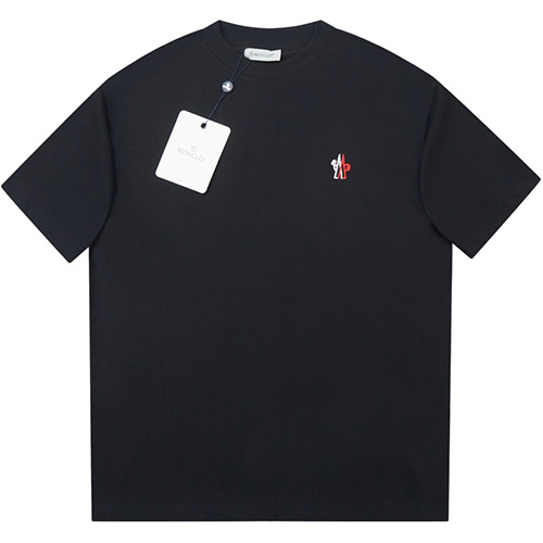 [홍콩명품.MONCLER] 몽클레어 25SS 로고 자수 반팔 티셔츠 (2컬러), BM20992, JU, 홍콩명품의류,구매대행,온라인명품