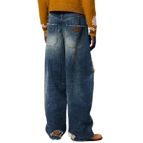 [홍콩명품.LOUIS VUITTON] 루이비통 25SS 로고 오버핏 데님 팬츠 진 청바지, BM21028, JU, 홍콩명품의류,구매대행,온라인명품