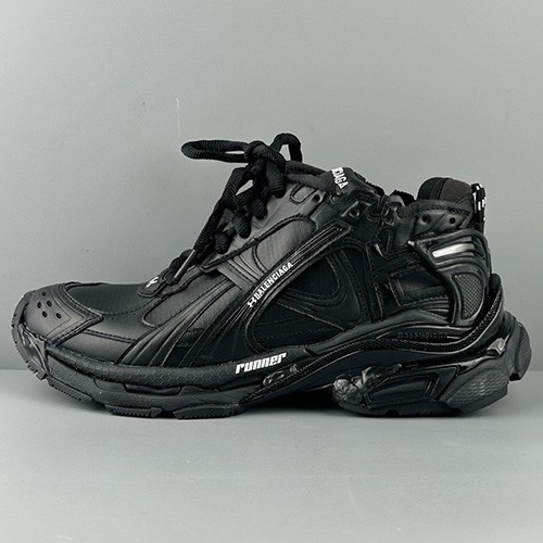 [홍콩명품.BALENCIAGA] 발렌시아가 25SS 로고 남여 Runner 7.0 스니커즈 운동화 (블랙), SE4997, S3, 명품스니커즈,운동화,구두,로퍼,하이탑,신발
