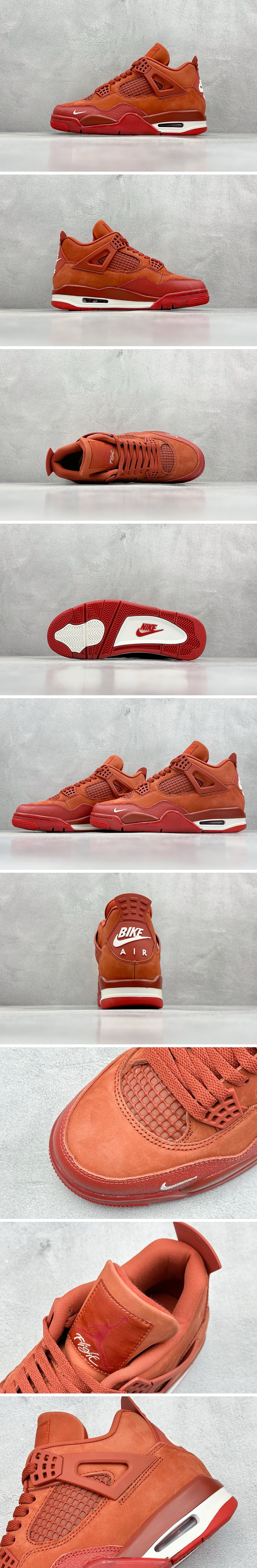 [홍콩명품.NIKE] 나이키 25SS 로고 남여 에어 조던 Nigel Sylvester x AJ4 OG 스니커즈 운동화 (오렌지), SE5020, S3, 명품스니커즈,운동화,구두,로퍼,하이탑,신발