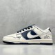 [홍콩명품.NIKE] 나이키 25SS 로고 남여 에어 조던 AJ1 로우탑 스니커즈 운동화 (화이트-네이비), SE5040, S3, 명품스니커즈,운동화,구두,로퍼,하이탑,신발