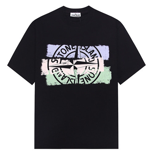 [홍콩명품.Stone Island] 스톤아일랜드 25SS 로고 그래픽 프린트 반팔 티셔츠 (3컬러), BM21045, ST1, 홍콩명품의류,구매대행,온라인명품