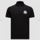 [홍콩명품.MONCLER] 몽클레어 25SS 로고 카라 폴로 반팔 티셔츠 (블랙), BM21047, JL, 홍콩명품의류,구매대행,온라인명품