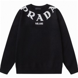 [가격문의][홍콩명품,PRADA] 프라다 25SS 로고 니트 스웨터 (블랙), BM21082, S1F, 홍콩명품의류,구매대행,온라인명품