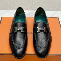 [홍콩명품.Hermes] 에르메스 25SS 로고 여성 레더 가죽 구두 로퍼 (블랙), SE5088, H3, 명품스니커즈,운동화,구두,로퍼,하이탑,신발