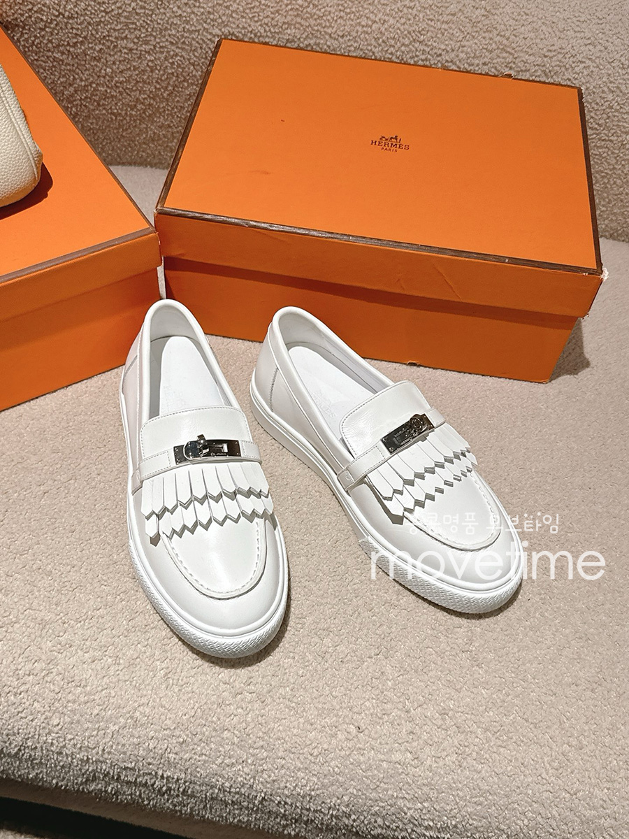 [홍콩명품.Hermes] 에르메스 25SS 로고 여성 레더 가죽 로퍼 (2컬러), SE5174, GHS, 명품스니커즈,운동화,구두,로퍼,하이탑,신발