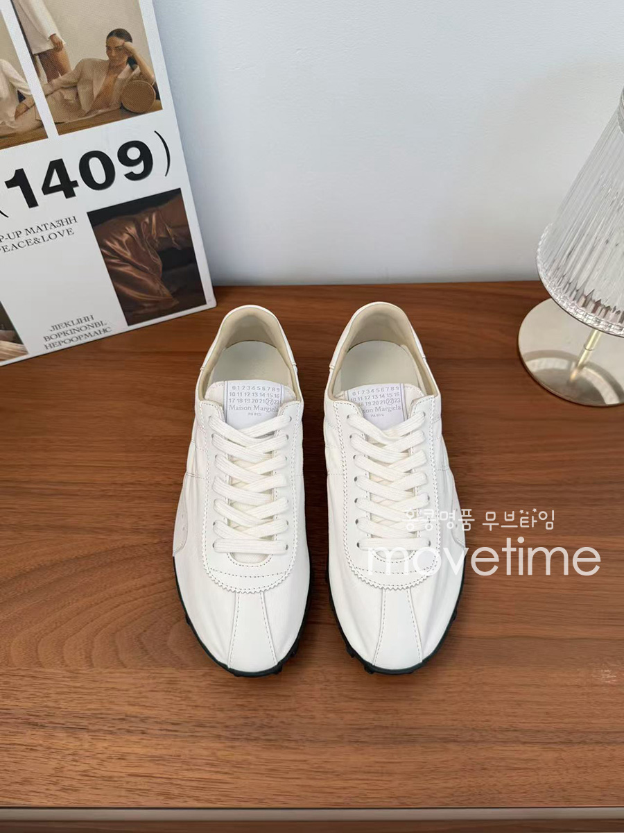 [홍콩명품.Maison Margiela] 메종마르지엘라 25SS 로고 남여 레더 가죽 스니커즈 운동화 (4컬러), SE5287, S4W, 명품스니커즈,운동화,구두,로퍼,하이탑,신발