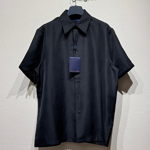 [명품레플리카LOUIS VUITTON] 루이비통 25SS 로고 다미에 반팔 남방 셔츠 (2컬러), BM21226, KB, 홍콩명품의류,구매대행,온라인명품