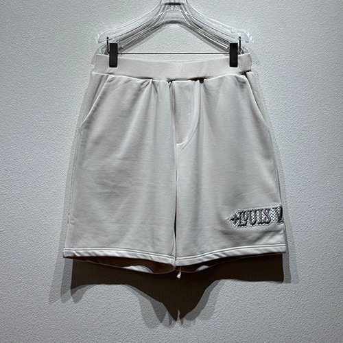 [명품레플리카.LOUIS VUITTON] 루이비통 25SS 로고 자수 쇼츠 반바지 (화이트), BM21236, KB, 홍콩명품의류,구매대행,온라인명품