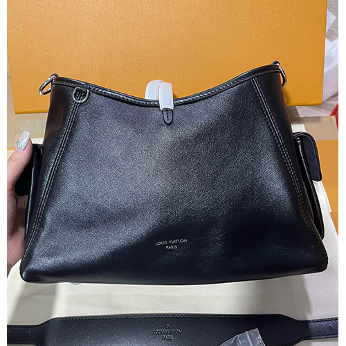 [홍콩명품.LOUIS VUITTON] 루이비통 25SS 로고 캐리올 카고 PM 숄더백 M24861 (블랙), BGM4850, BDA, 홍콩명품가방,명품쇼핑몰,크로스백,핸드백,구매대행