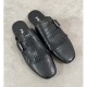 [홍콩명품,PRADA] 프라다 25SS 로고 SHUFFLE 레더 가죽 뮬 슬리퍼 (블랙), SE5314, JL, 명품스니커즈,운동화,구두,로퍼,하이탑,신발