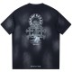 [홍콩명품.Chrome Hearts] 크롬하츠 25SS 로고 프린트 워싱 반팔 티셔츠 (블랙), BM21371, JU, 명품레플리카,미러급,온라인쇼핑몰사이트
