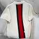 [홍콩명품.Gucci] 구찌 25SS 로고 카로 폴로 니트 반팔 티셔츠 (아이보리), BM21435, JU, 명품레플리카,미러급,온라인쇼핑몰사이트
