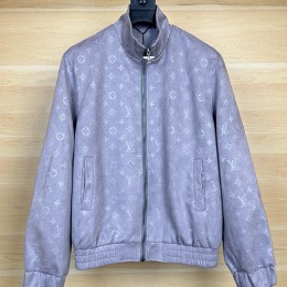 [홍콩명품.LOUIS VUITTON] 루이비통 25SS 로고 모노그램 레더 가죽 봄버 자켓 (2컬러), BM21495, JU, 명품레플리카,미러급,온라인쇼핑몰사이트